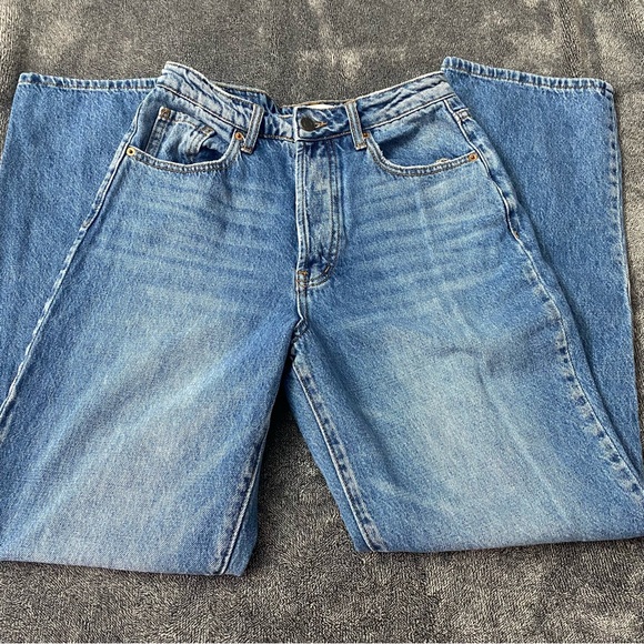 Cello Other - Cello Woman’s Relaxed Denim Jeans Wide Leg